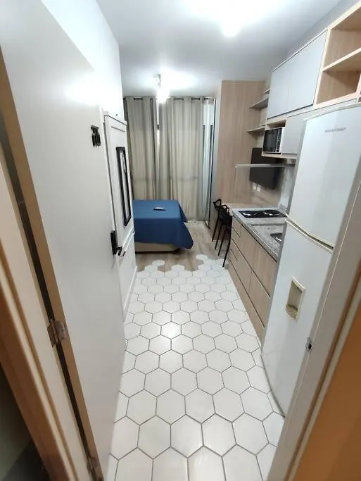Apartamento Studio mobiliado no Brooklin a 2 min do metrô São Paulo
